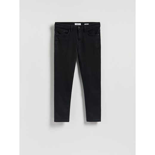Reserved - Jeansy slim fit - czarny ze sklepu Reserved w kategorii Jeansy męskie - zdjęcie 185752484