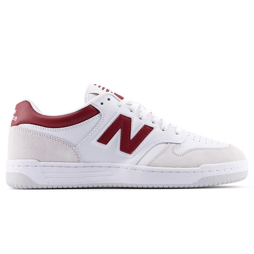 Buty unisex New Balance BB480LIR – białe ze sklepu New Balance Poland w kategorii Buty sportowe męskie - zdjęcie 185752573