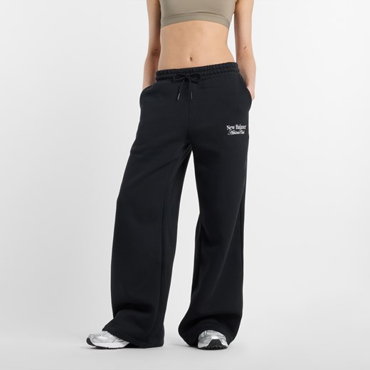 Spodnie damskie New Balance WP51954BK – czarne ze sklepu New Balance Poland w kategorii Spodnie damskie - zdjęcie 185752684