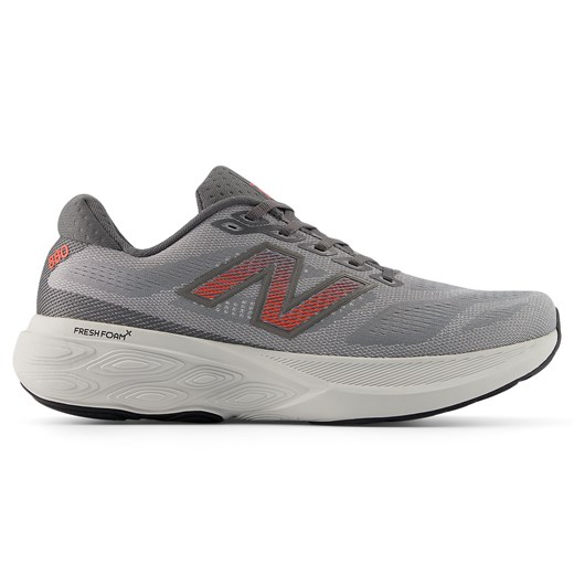 Buty męskie New Balance Fresh Foam X 880 v15 M880T15 – szare ze sklepu New Balance Poland w kategorii Buty sportowe męskie - zdjęcie 185752731