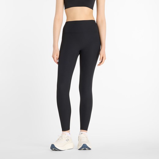 Legginsy damskie New Balance WP53152BK – czarne ze sklepu New Balance Poland w kategorii Spodnie damskie - zdjęcie 185752770