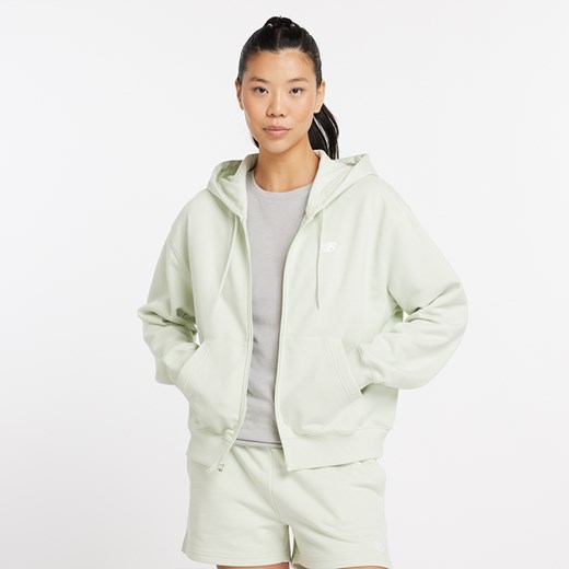 Bluza damska New Balance WJ41501NUM – miętowa ze sklepu New Balance Poland w kategorii Bluzy damskie - zdjęcie 185752781