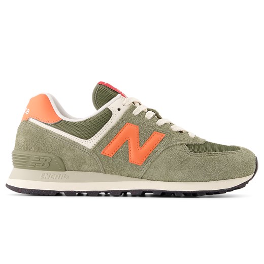 Buty męskie New Balance U574BGR – zielone ze sklepu New Balance Poland w kategorii Buty sportowe męskie - zdjęcie 185752813