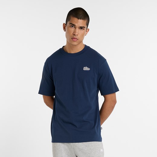 Koszulka męska New Balance MT51962NNY – granatowa ze sklepu New Balance Poland w kategorii T-shirty męskie - zdjęcie 185752944