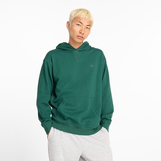 Bluza męska New Balance MT41534NWG – zielona ze sklepu New Balance Poland w kategorii Bluzy męskie - zdjęcie 185753060