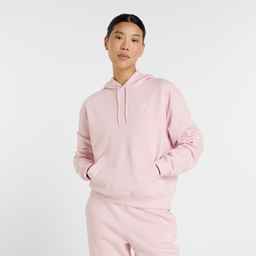 Bluza damska New Balance WT41507RSG – różowa ze sklepu New Balance Poland w kategorii Bluzy damskie - zdjęcie 185753132