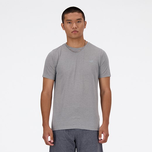 Koszulka męska New Balance MT41070AGT – szara ze sklepu New Balance Poland w kategorii T-shirty męskie - zdjęcie 185753140