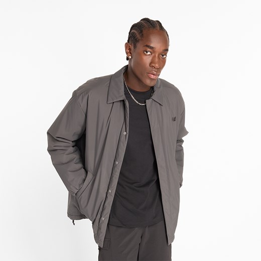 Kurtka męska New Balance MJ43504ACK – szara ze sklepu New Balance Poland w kategorii Kurtki męskie - zdjęcie 185753212