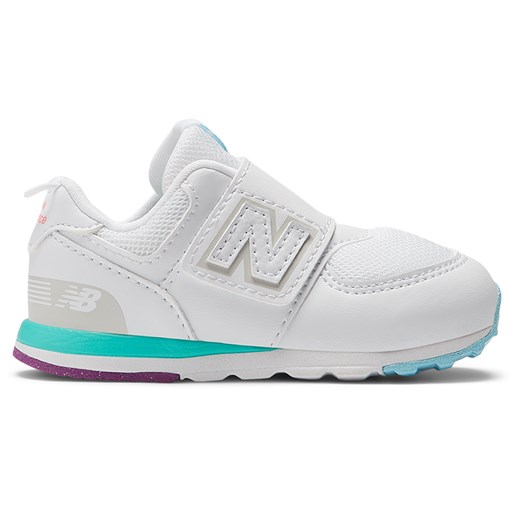 Buty niemowlęce New Balance NW574KIJ – białe ze sklepu New Balance Poland w kategorii Buty sportowe dziecięce - zdjęcie 185753230