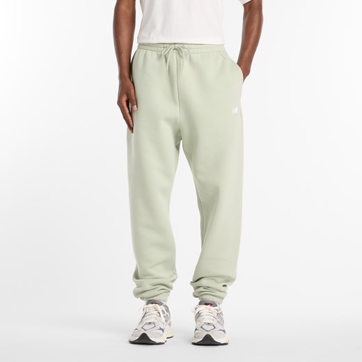 Spodnie męskie New Balance MP41503GAS – miętowe ze sklepu New Balance Poland w kategorii Spodnie męskie - zdjęcie 185753252