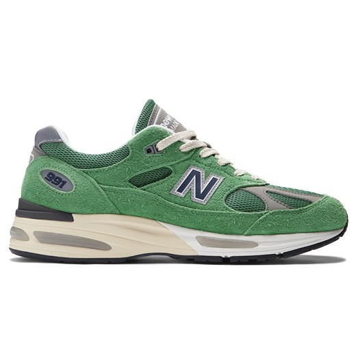 Buty męskie New Balance U991GV2 – zielone ze sklepu New Balance Poland w kategorii Buty sportowe męskie - zdjęcie 185753260