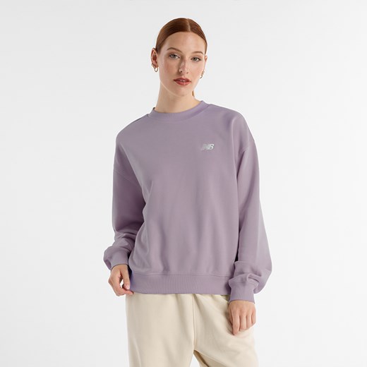 Bluza damska New Balance WT41508ICW – różowa ze sklepu New Balance Poland w kategorii Bluzy damskie - zdjęcie 185753272