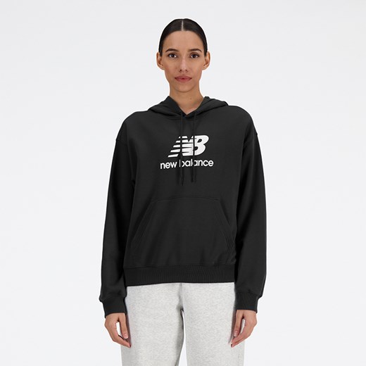 Bluza damska New Balance WT41504BK – czarna ze sklepu New Balance Poland w kategorii Bluzy damskie - zdjęcie 185753303