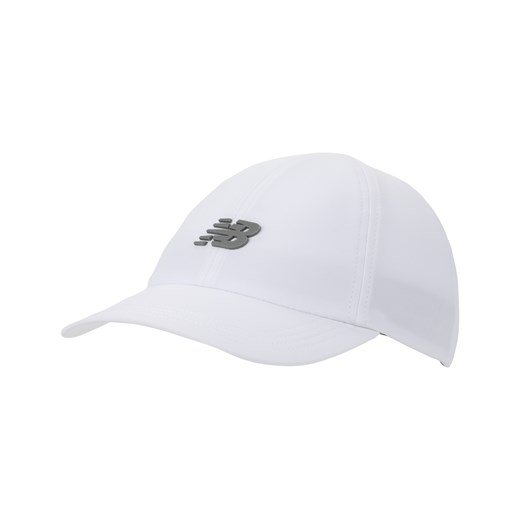 Czapka damska New Balance LAH51007WT – biała ze sklepu New Balance Poland w kategorii Czapki z daszkiem damskie - zdjęcie 185753380