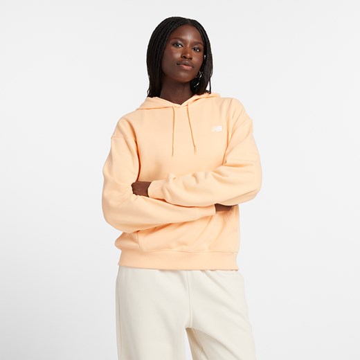 Bluza damska New Balance WT41507PAE – pomarańczowa ze sklepu New Balance Poland w kategorii Bluzy damskie - zdjęcie 185753523