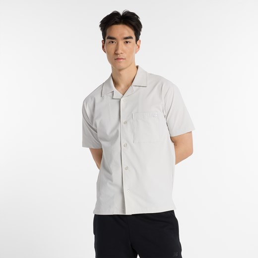 Koszulka męska New Balance MT51523GYM – szara ze sklepu New Balance Poland w kategorii T-shirty męskie - zdjęcie 185753622