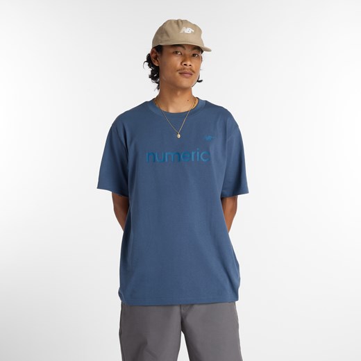 Koszulka męska New Balance Numeric MT51955VTI – granatowa ze sklepu New Balance Poland w kategorii T-shirty męskie - zdjęcie 185753650