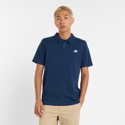 Koszulka męska New Balance MT51519NNY – granatowa ze sklepu New Balance Poland w kategorii T-shirty męskie - zdjęcie 185753870
