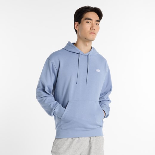 Bluza męska New Balance MT41508DUS – niebieska ze sklepu New Balance Poland w kategorii Bluzy męskie - zdjęcie 185753954
