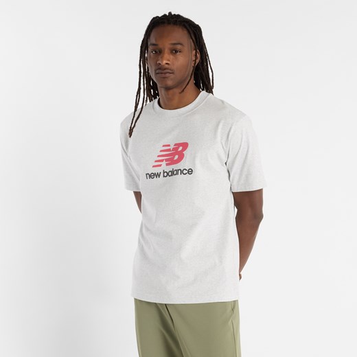 Koszulka męska New Balance MT51500AHH – szara ze sklepu New Balance Poland w kategorii T-shirty męskie - zdjęcie 185753963