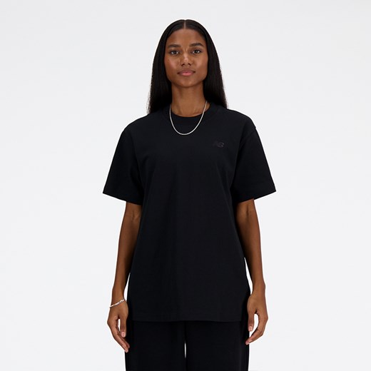 Koszulka damska New Balance WT41501BK – czarna ze sklepu New Balance Poland w kategorii Bluzki damskie - zdjęcie 185754011