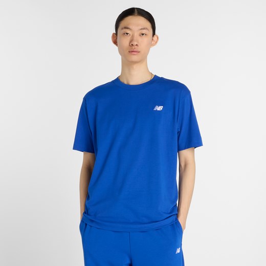 Koszulka męska New Balance MT41509BUM – niebieska ze sklepu New Balance Poland w kategorii T-shirty męskie - zdjęcie 185754014