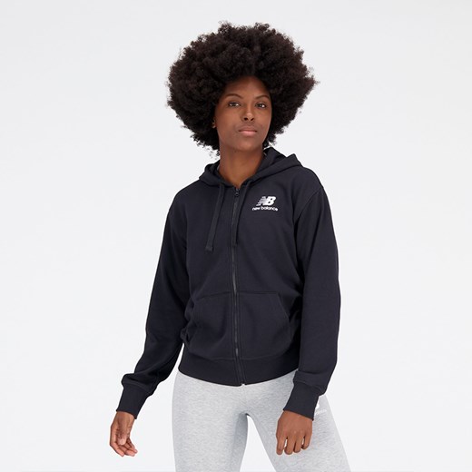 Bluza damska New Balance WJ31530BK – czarna ze sklepu New Balance Poland w kategorii Bluzy damskie - zdjęcie 185754040