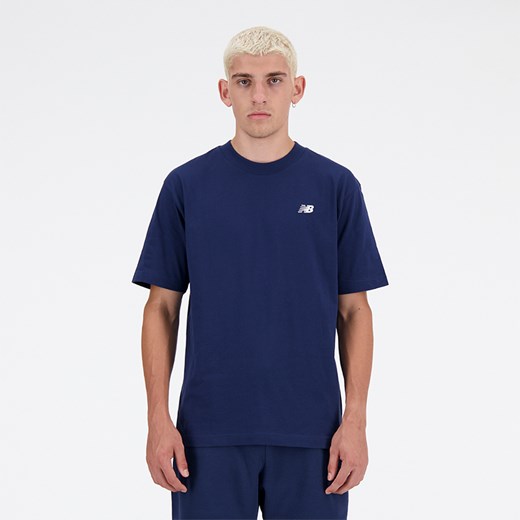 Koszulka męska New Balance MT41509NNY – granatowa ze sklepu New Balance Poland w kategorii T-shirty męskie - zdjęcie 185754091