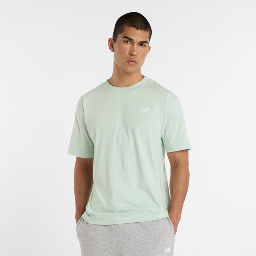 Koszulka męska New Balance MT41509CYS – miętowa ze sklepu New Balance Poland w kategorii T-shirty męskie - zdjęcie 185754120