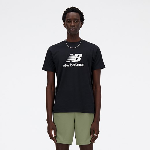 Koszulka męska New Balance MT41502BK – czarna ze sklepu New Balance Poland w kategorii T-shirty męskie - zdjęcie 185754224