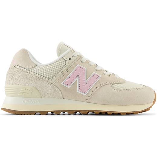 Buty damskie New Balance WL574GU2 – beżowe ze sklepu New Balance Poland w kategorii Buty sportowe damskie - zdjęcie 185754244