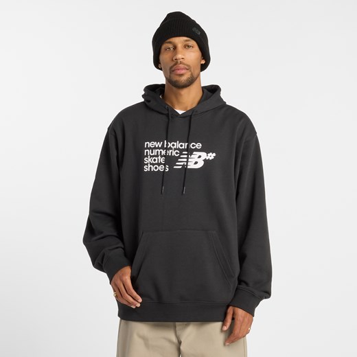 Bluza męska New Balance Numeric MT51954BK – czarna ze sklepu New Balance Poland w kategorii Bluzy męskie - zdjęcie 185754253