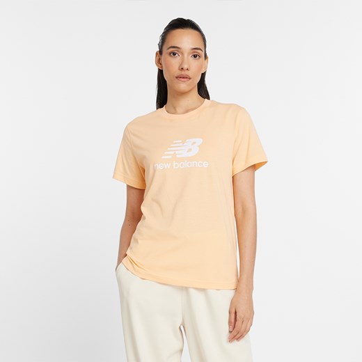 Koszulka damska New Balance WT41502PAE – pomarańczowa ze sklepu New Balance Poland w kategorii Bluzki damskie - zdjęcie 185754260