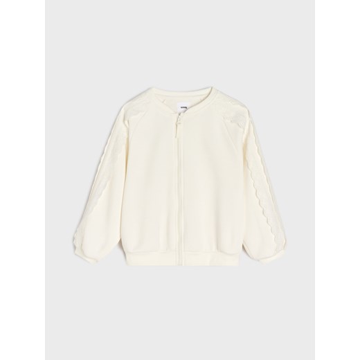 Sinsay - Bluza rozpinana - kremowy Sinsay 122 (6-7 l) Sinsay