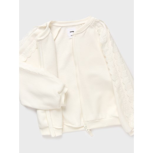 Sinsay - Bluza rozpinana - kremowy Sinsay 98 (2-3 l) Sinsay