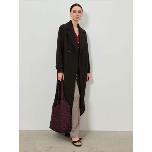Sinsay - Pikowana torba shopper - bordowy - id: 601EK-93X - marki Sinsay - 185754811 Sinsay - Pikowana torba shopper - bordowy ze sklepu Sinsay w kategorii Torebki damskie - zdjęcie 185754811