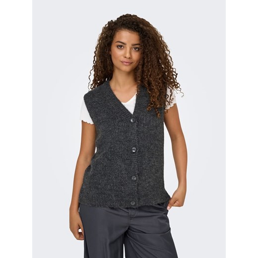 ONLY Kamizelka w kolorze ciemnoszarym L okazja Limango Polska