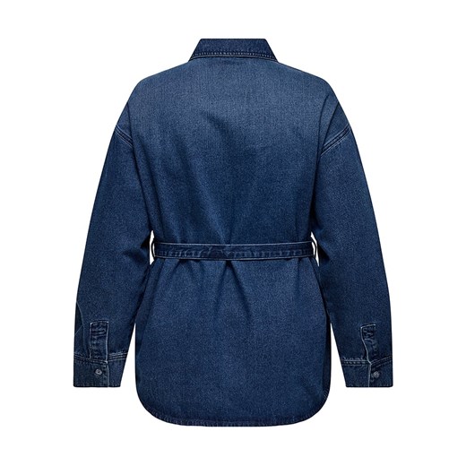 ONLY Carmakoma Bluzka w kolorze niebieskim 46 Limango Polska okazja