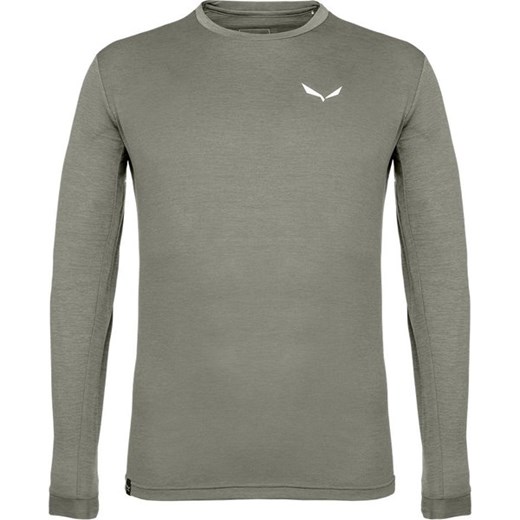 Longsleeve męski Puez Melange Dry Salewa ze sklepu SPORT-SHOP.pl w kategorii T-shirty męskie - zdjęcie 185757054