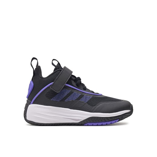 Buty do koszykówki adidas Ownthegame 3.0 JI0393 Czarny ze sklepu eobuwie.pl w kategorii Buty sportowe dziecięce - zdjęcie 185757163
