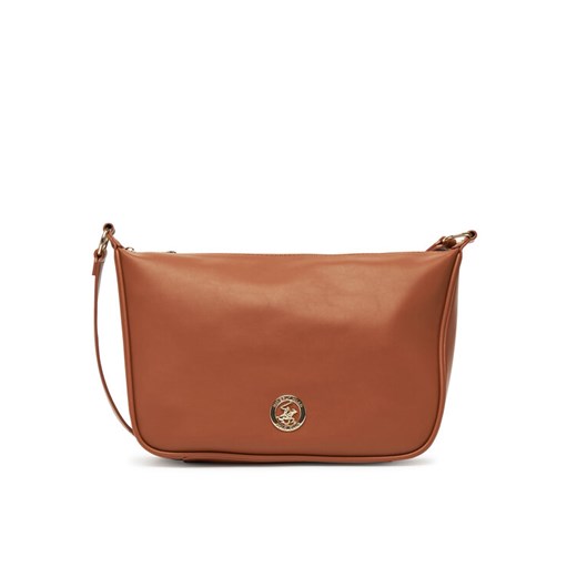 Torebka Beverly Hills Polo Club C-BHPC-L-001-08 Brązowy ze sklepu eobuwie.pl w kategorii Listonoszki - zdjęcie 185757182