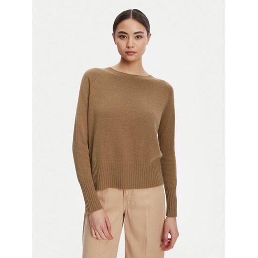 Marella Sweter Spider 2523366354 Brązowy Oversize ze sklepu MODIVO w kategorii Swetry damskie - zdjęcie 185757453