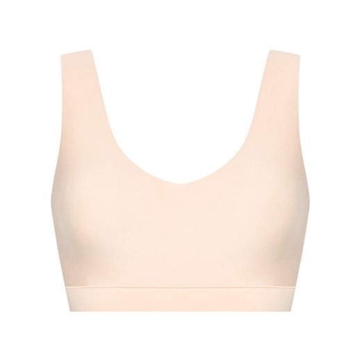 Chantelle Biustonosz top Soft Stretch C16A10 Beżowy ze sklepu MODIVO w kategorii Biustonosze - zdjęcie 185757470