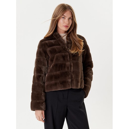 Marella Futro Carpazi 2525456011 Brązowy Regular Fit ze sklepu MODIVO w kategorii Futra damskie - zdjęcie 185757492