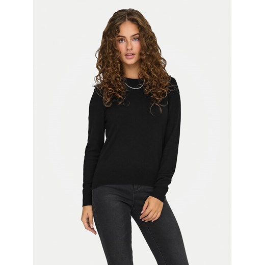 ONLY Sweter Venice 15333989 Czarny Regular Fit ze sklepu MODIVO w kategorii Swetry damskie - zdjęcie 185757520