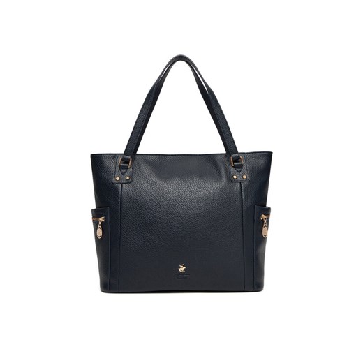 Beverly Hills Polo Club Torebka CEO-BHPC-C-005-08 Granatowy ze sklepu MODIVO w kategorii Torby Shopper bag - zdjęcie 185757524