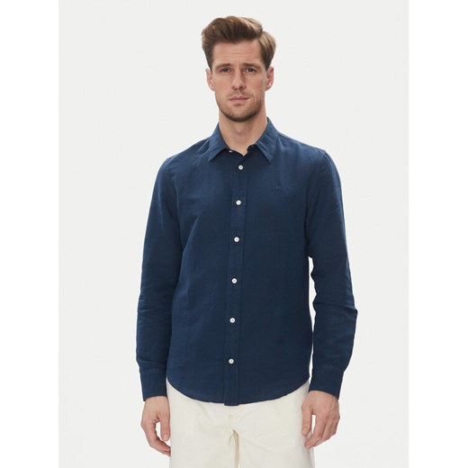 Lee Koszula Patch 112364107 Niebieski Regular Fit ze sklepu MODIVO w kategorii Koszule męskie - zdjęcie 185757551