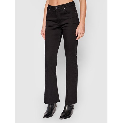 Lee Jeansy Breese Boot L31TFS47 112139876 Czarny Bootcut Fit ze sklepu MODIVO w kategorii Jeansy damskie - zdjęcie 185757552
