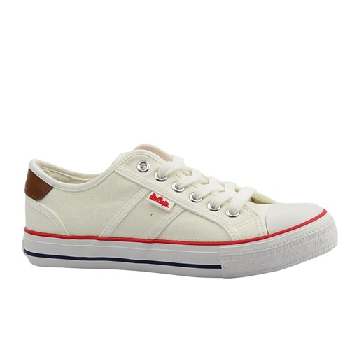 Trampki, tenisówki damskie  - LEE COOPER LCW-22-31-0862L, białe ze sklepu ulubioneobuwie w kategorii Trampki damskie - zdjęcie 185759212