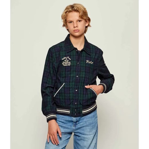 POLO RALPH LAUREN Sztruksowa kurtka bomber | Regular Fit | z dodatkiem wełny ze sklepu Gomez Fashion Store w kategorii Kurtki chłopięce - zdjęcie 185760002